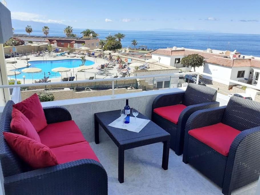 Ferienwohnung Amazing View Los Gigantes & La Gomera Acantilado de los Gigantes Exterior foto