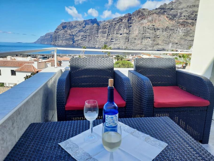 Ferienwohnung Amazing View Los Gigantes & La Gomera Acantilado de los Gigantes Exterior foto
