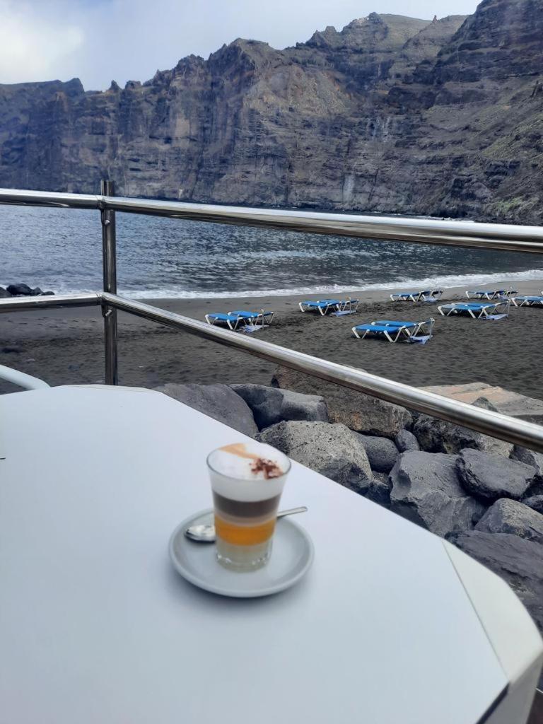 Ferienwohnung Amazing View Los Gigantes & La Gomera Acantilado de los Gigantes Exterior foto